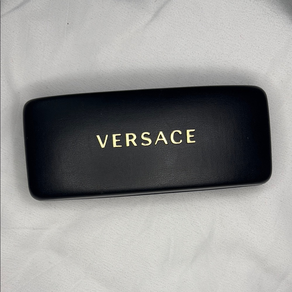 Versace Black Eyeglass Case
